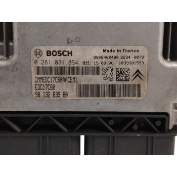 Recambio de centralita motor uce para citroën c4 picasso 1.6 blue-hdi fap referencia OEM IAM 9813283980 0281031864 