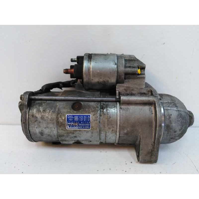 Recambio de motor arranque para ssangyong actyon 2.0 td cat referencia OEM IAM 6651510101 TM000A34001 