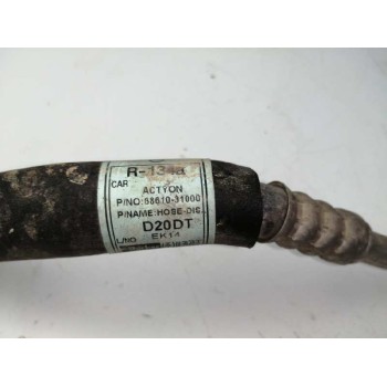 Recambio de tubos aire acondicionado para ssangyong actyon 2.0 td cat referencia OEM IAM 6861031000  