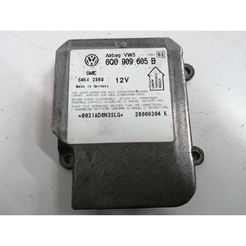 Recambio de centralita airbag para volkswagen passat berlina (3b2) 1.8 referencia OEM IAM 6Q0909605B 5WK42869 INDEX03