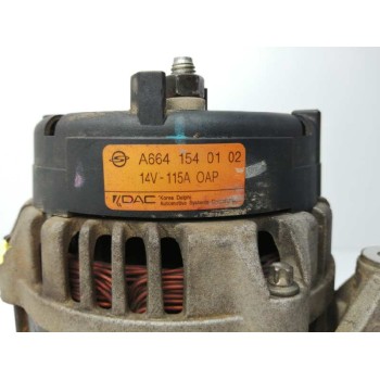 Recambio de alternador para ssangyong actyon 2.0 td cat referencia OEM IAM A6641540102 115A 