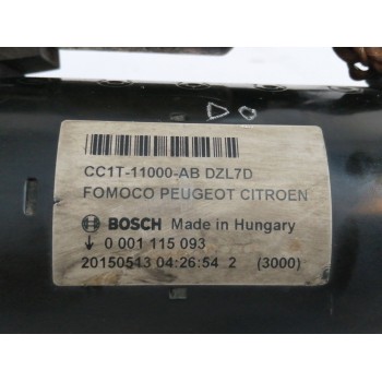 Recambio de motor arranque para peugeot boxer caja cerr. techo elevado (bat.4035)(333/335)(2007 =>) 2.2 hdi fap cat referencia O