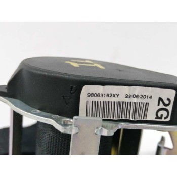 Recambio de cinturon seguridad trasero izquierdo para peugeot 208 1.2 12v vti referencia OEM IAM 98063162XY  