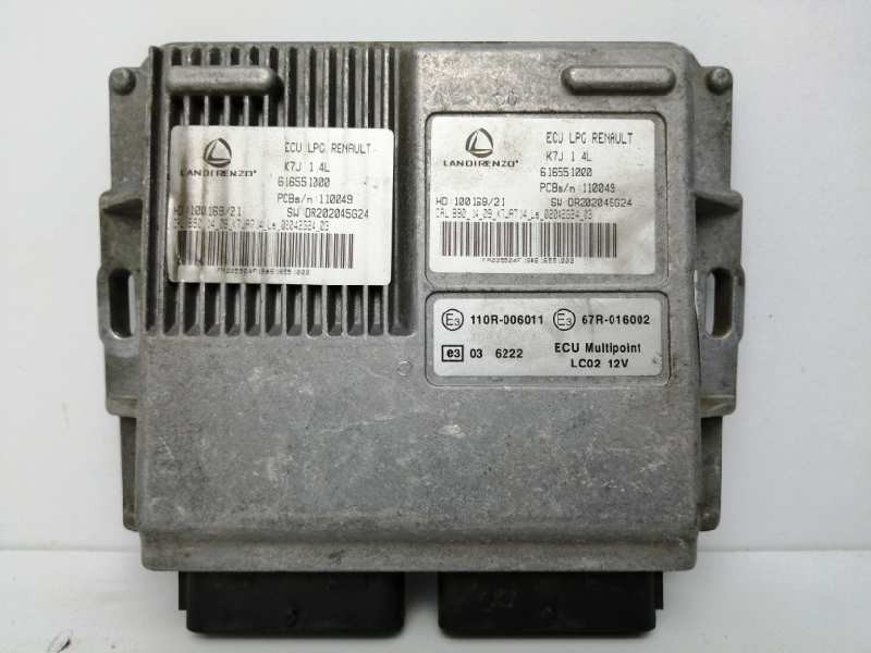 Recambio de centralita motor uce para dacia sandero básico referencia OEM IAM 616551000 CONTROLADOR GLP 616505001 Recambio de centralita motor uce para dacia sandero básico referencia OEM IAM 616551000 CONTROLADOR GLP 616505001