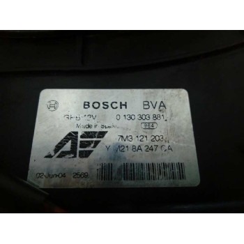 Recambio de electroventilador para volkswagen sharan (7m6/7m9) highline referencia OEM IAM 7M3121203 YM218A247CA 0130303881