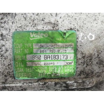 Recambio de compresor aire acondicionado para ssangyong actyon 2.0 td cat referencia OEM IAM 6641300115 DKV14C 7380