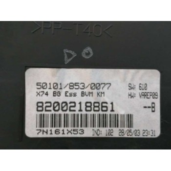 Recambio de cuadro instrumentos para renault laguna ii (bg0) 2.0 referencia OEM IAM 8200218861  