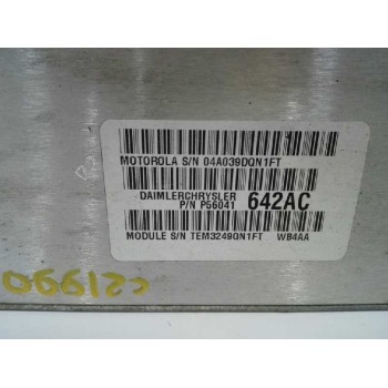 Recambio de centralita cambio automatico para jeep gr.cherokee (wj/wg) 3.1 td cat referencia OEM IAM P56041642AC  