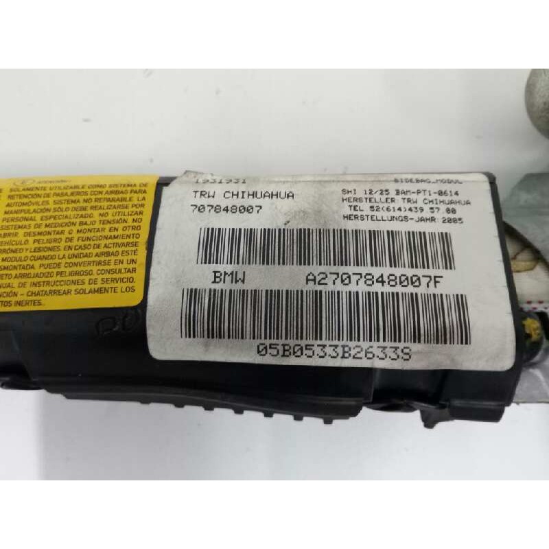 AIRBAG CORTINA TRASERO DERECHO A2F