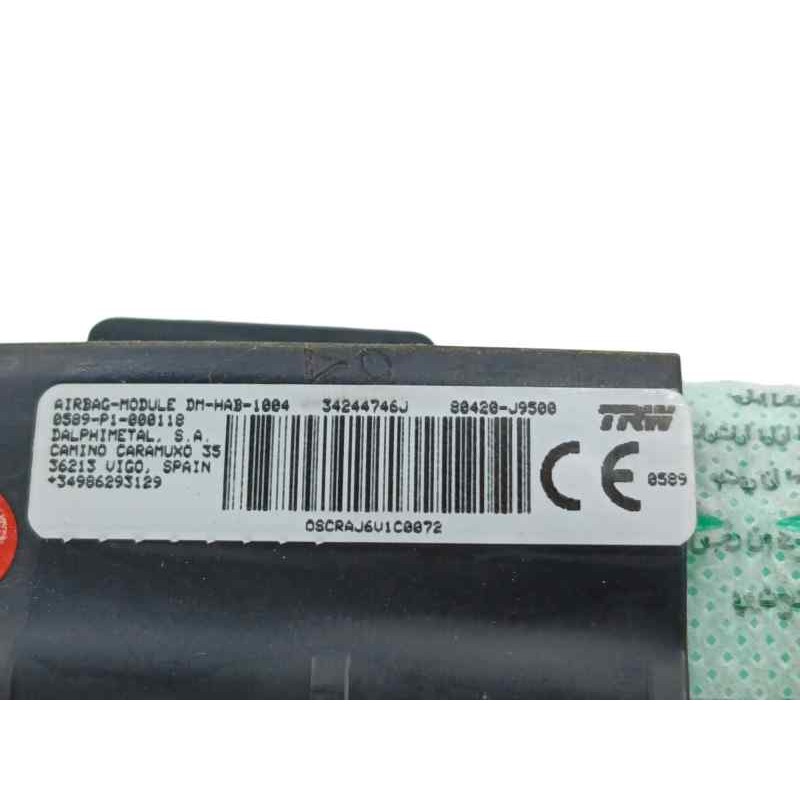 AIRBAG CORTINA DELANTERO DERECHO