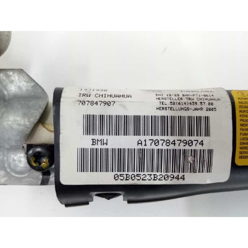 AIRBAG CORTINA TRASERO IZQUIERDO A14