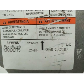 Recambio de centralita airbag para suzuki swift berlina (mz) 1.3 ddis diesel cat referencia OEM IAM 3891062J02 5WK43538 