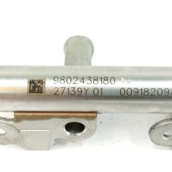 Recambio de rampa inyectora para citroën c4 picasso 1.2 12v e-thp referencia OEM IAM 9802438180  