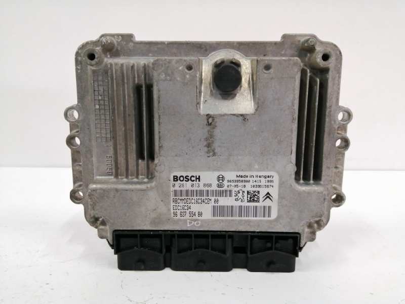 Recambio de centralita motor uce para peugeot 207 1.6 16v hdi fap referencia OEM IAM 9663755480 0281013868 