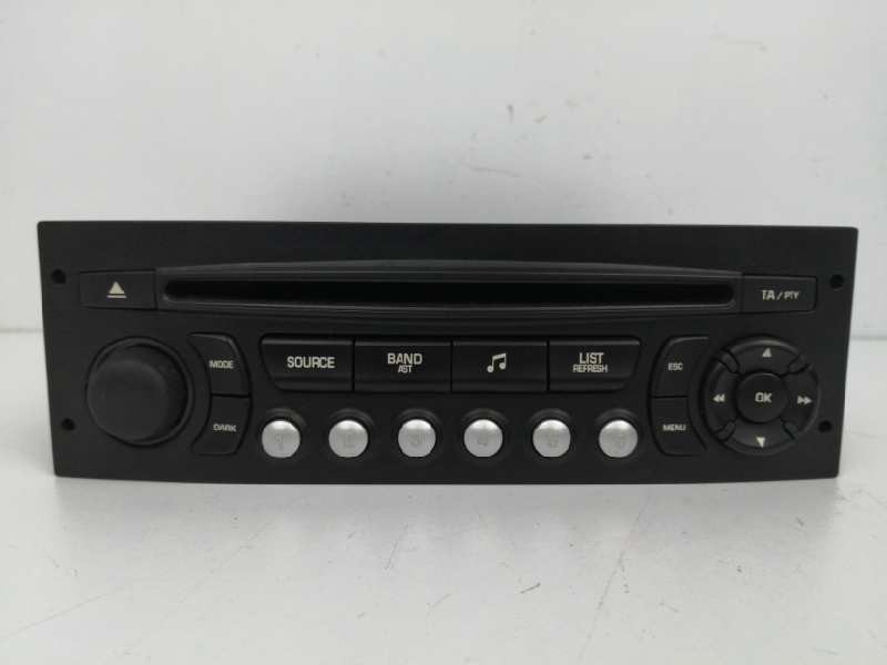 Recambio de sistema audio / radio cd para peugeot 207 1.4 hdi referencia OEM IAM 96662669XT A2C53257827 