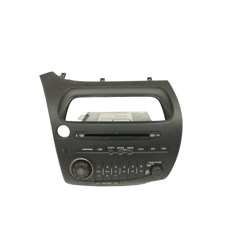 Recambio de sistema audio / radio cd para honda civic berlina 5 (fk) 1.8 vtec cat referencia OEM IAM 39100SMGG112M1 CQMH5879G 