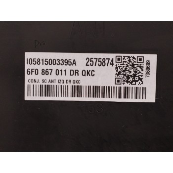 Recambio de guarnecido puerta delantera izquierda para seat arona (kj7, kjp) 1.0 tsi referencia OEM IAM  NEGRO 