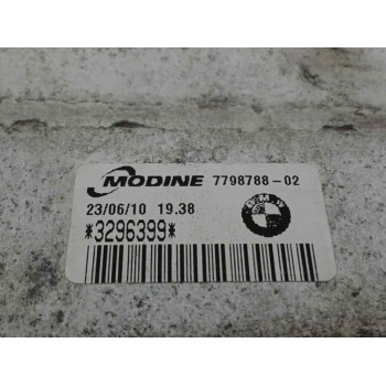 Recambio de intercooler para bmw x1 (e84) 2.0 turbodiesel cat referencia OEM IAM 7798788  
