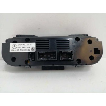 Recambio de mando climatizador para mercedes-benz clase c (w204) lim. c 220 cdi blueefficiency (204.002) referencia OEM IAM A204