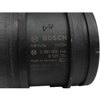 Recambio de caudalimetro para bmw x1 (e84) 2.0 turbodiesel cat referencia OEM IAM 8509724 0281006146 
