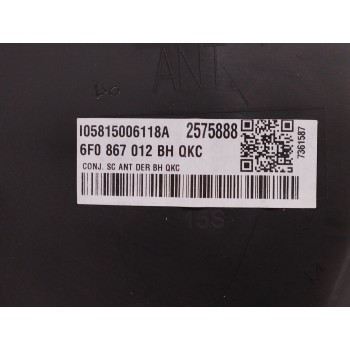 Recambio de guarnecido puerta delantera derecha para seat arona (kj7, kjp) 1.0 tsi referencia OEM IAM  NEGRO 