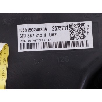 Recambio de guarnecido puerta trasera derecha para seat arona (kj7, kjp) 1.0 tsi referencia OEM IAM   