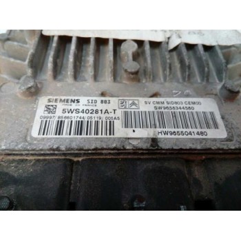 Recambio de centralita motor uce para citroën c4 berlina vtr plus referencia OEM IAM 9658344580  