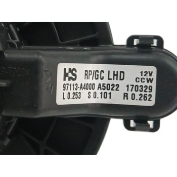 Recambio de motor calefaccion para kia carens iv 1.7 crdi referencia OEM IAM 97113A4000  