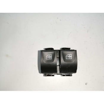MANDO ELEVALUNAS DELANTERO IZQUIERDO 254118722R ENCHUFE BLANCO 