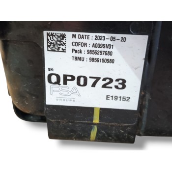 Recambio de bateria para peugeot 3008 ii suv (mc_, mr_, mj_, m4_) hybrid referencia OEM IAM 9856257680  9851471980