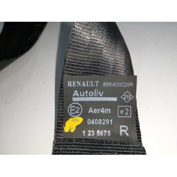 Recambio de cinturon seguridad trasero derecho para renault scenic iii 1.6 dci diesel fap referencia OEM IAM 888400028R  