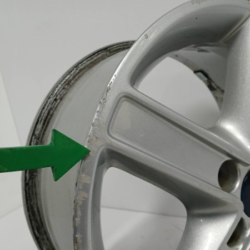 Recambio de llanta para ford focus c-max (dm2) 1.8 tdci referencia OEM IAM 3M5J1007BA 6,5JX16H2 ET52,5 5H 5X110