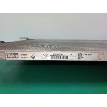 Recambio de condensador / radiador aire acondicionado para renault scenic ii luxe privilege referencia OEM IAM 8200115543  