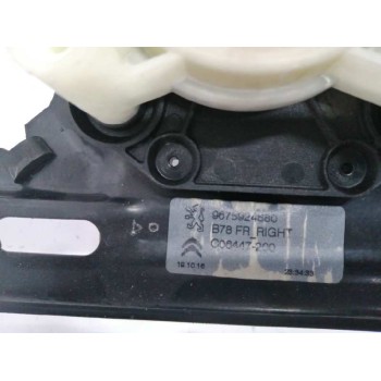 Recambio de elevalunas delantero derecho para citroën c4 picasso 1.6 blue-hdi fap referencia OEM IAM 9675924680 9675288880 