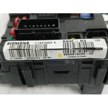 Recambio de caja reles / fusibles para citroën xsara picasso (n68) 1.6 referencia OEM IAM 965061848000  T118470003