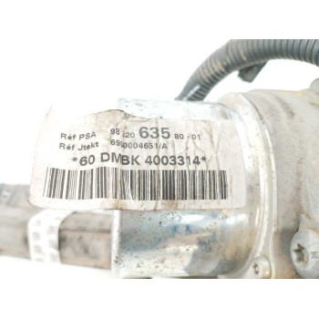 Recambio de cremallera direccion para peugeot 208 1.2 12v e-thp referencia OEM IAM 9832063580 ENCHUFE CORTADO 6820000190