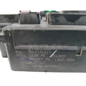 Recambio de caja reles / fusibles para mitsubishi lancer sportback (cx) 1.5 cat referencia OEM IAM 8637A321  