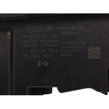 Recambio de piloto delantero izquierdo para citroën c4 picasso 1.2 12v e-thp referencia OEM IAM 9676036380  