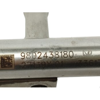 Recambio de rampa inyectora para citroën c4 picasso 1.2 12v e-thp referencia OEM IAM 9802438180  