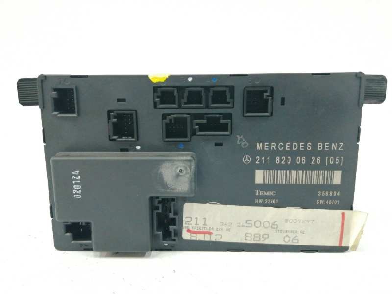 Recambio de modulo electronico para mercedes-benz clase e (w211) berlina e 500 (211.070) referencia OEM IAM 2118200626 Recambio de modulo electronico para mercedes-benz clase e (w211) berlina e 500 (211.070) referencia OEM IAM 2118200626
