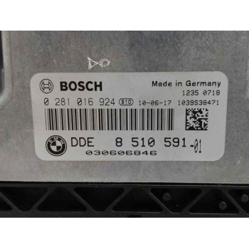 Recambio de centralita motor uce para bmw x1 (e84) 2.0 turbodiesel cat referencia OEM IAM 8510591 0281016924 