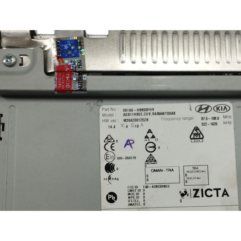 PANTALLA MULTIFUNCION