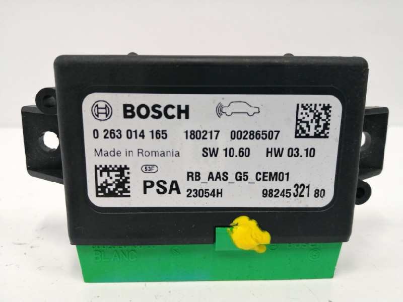 Recambio de modulo electronico para citroën c4 picasso feel referencia OEM IAM 9824532180 SENSOR APARCAMIENTO 0263014165
