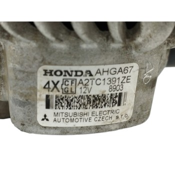 Recambio de alternador para honda civic berlina 5 (fk) 1.8 vtec cat referencia OEM IAM AHGA67 A2TC1391ZE 