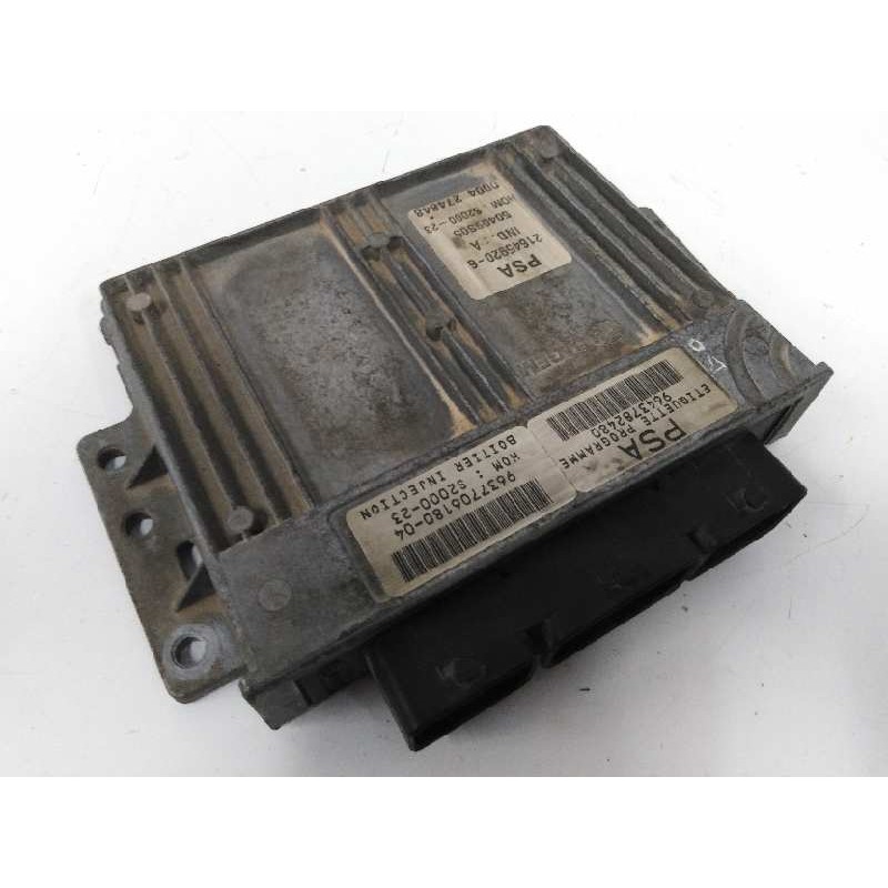 Recambio de centralita motor uce para peugeot 206 berlina 1.4 referencia OEM IAM 9643782480 9637706180 