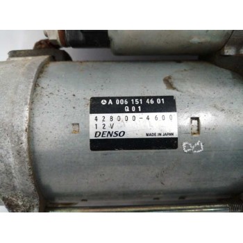 Recambio de motor arranque para mercedes-benz clase c (w204) berlina c 200 cdi blueefficiency (204.006) referencia OEM IAM A0061