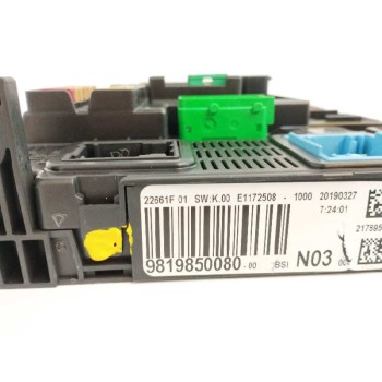 Recambio de caja reles / fusibles para peugeot 208 1.2 12v e-thp referencia OEM IAM 9819850080 E1172508 