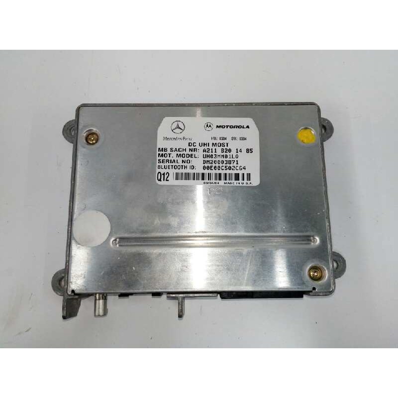 Recambio de modulo electronico para mercedes-benz clase c (w203) berlina 180 compressor (203.046) referencia OEM IAM A2118201485