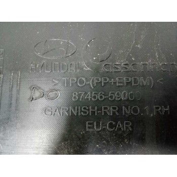 Recambio de moldura para hyundai h350 kasten 2.5 crdi cat referencia OEM IAM 8745659000 TRASERA DERECHA 