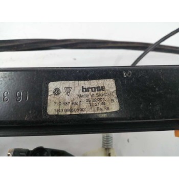 Recambio de elevalunas delantero derecho para porsche cayenne (typ 9pa) 4.5 v8 cat referencia OEM IAM 7L0837462F 7L0959702A 